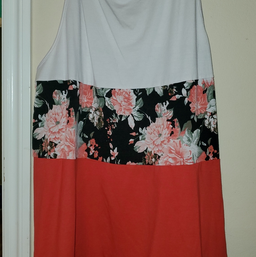 SHEIN Tri-colored tank